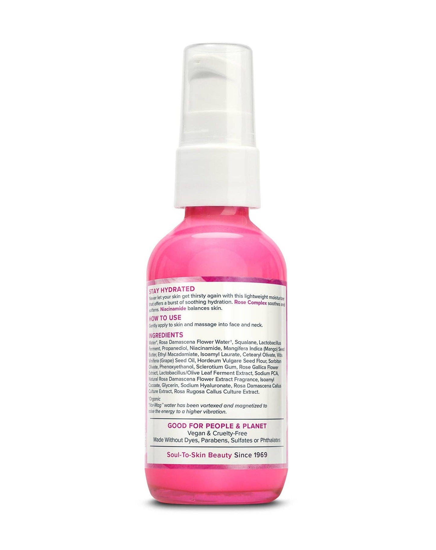 Rosewater Moisturizer 2 oz