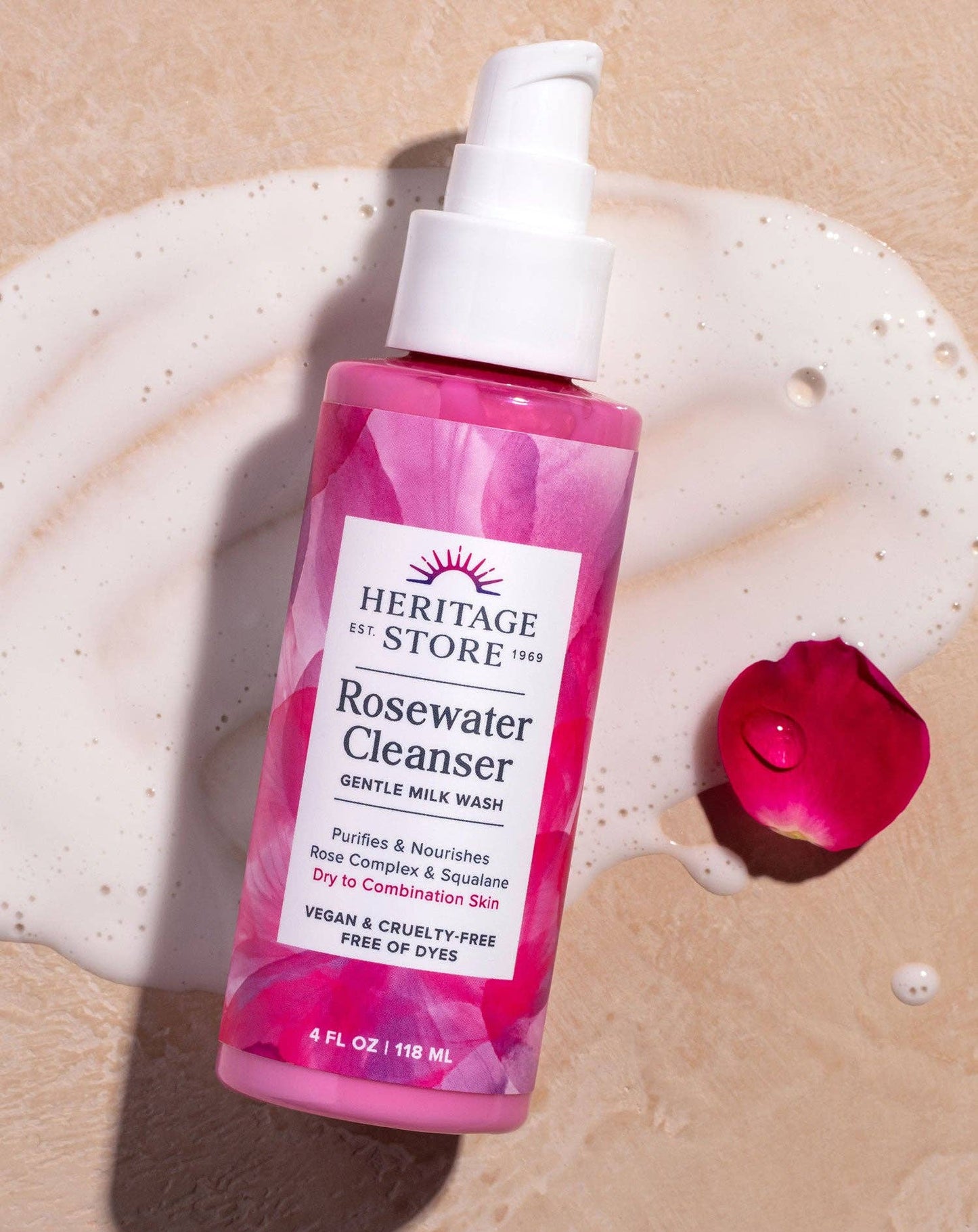 Rosewater Cleanser 4 oz