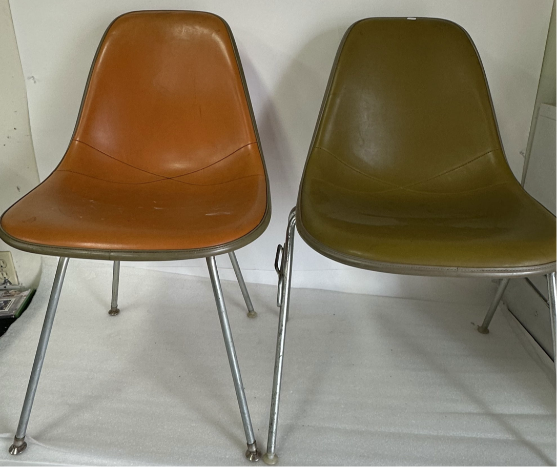 MCM Herman Miller Padded Shell Chair