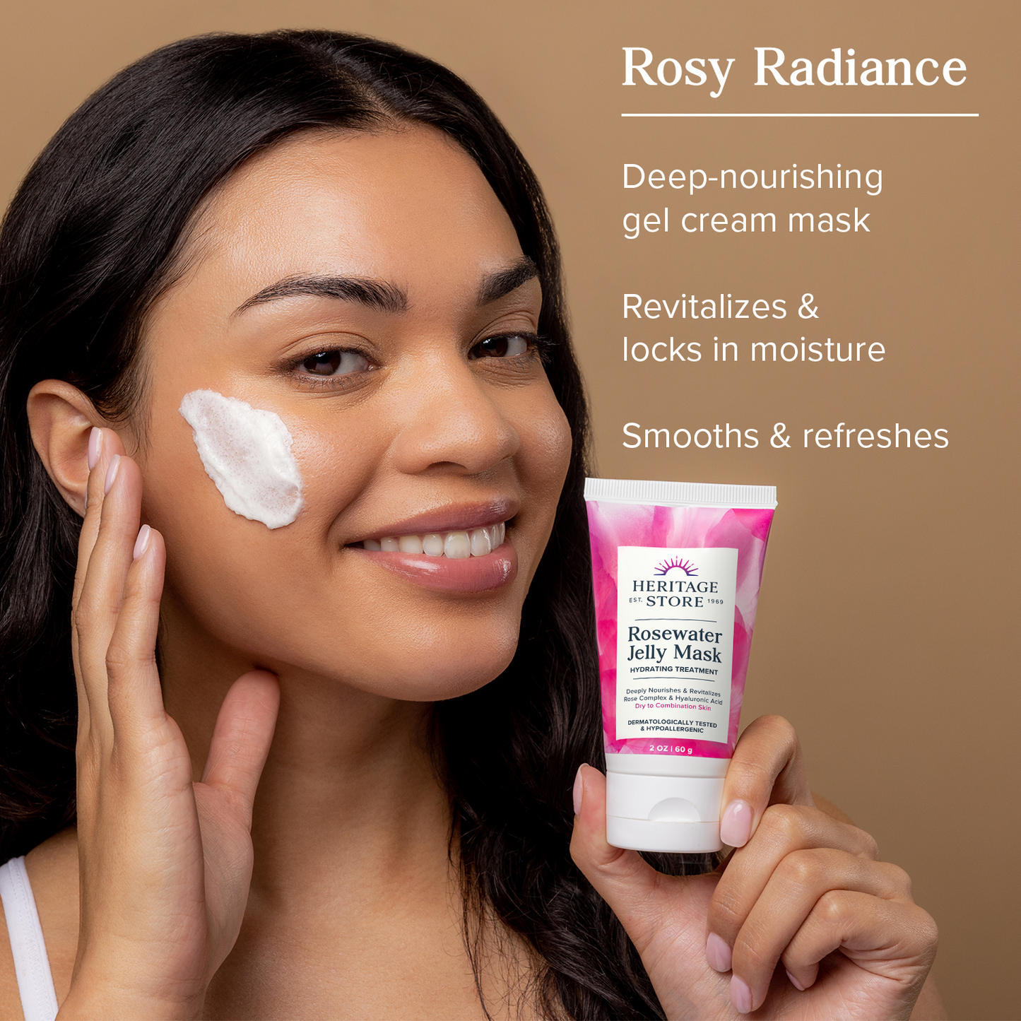 Rosewater Jelly Mask 2 oz