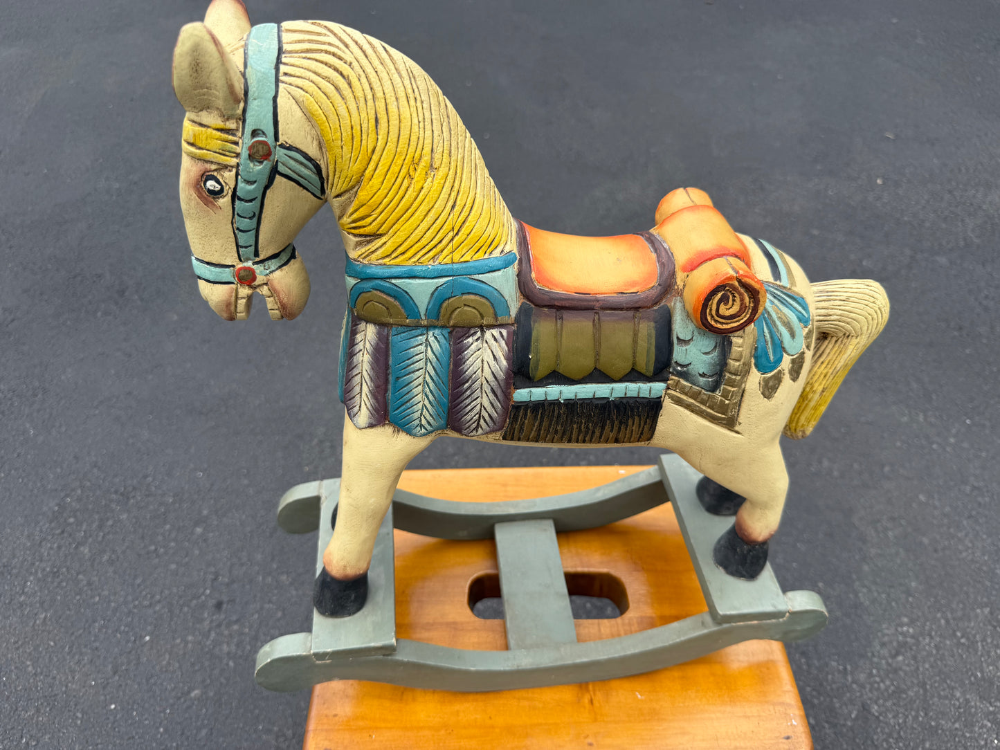 Wooden Rocking Horse