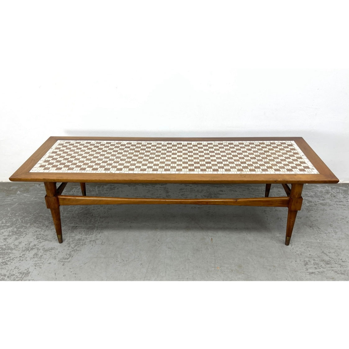 MCM Tile Top Coffee Table
