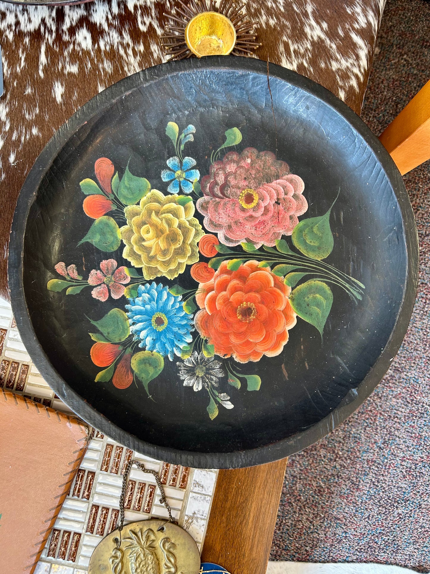 Mexican Hand Painted Plate