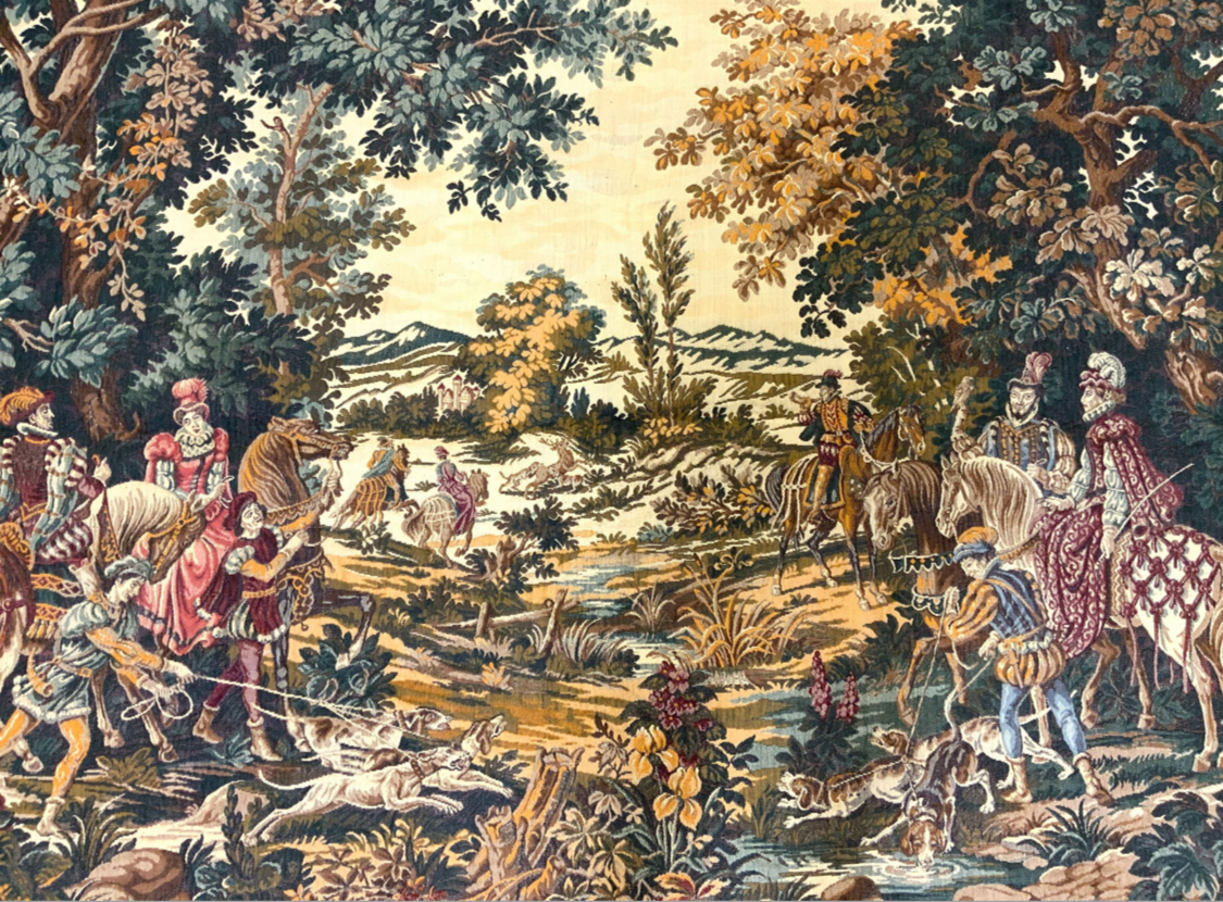 Tapestry 78" by 55"