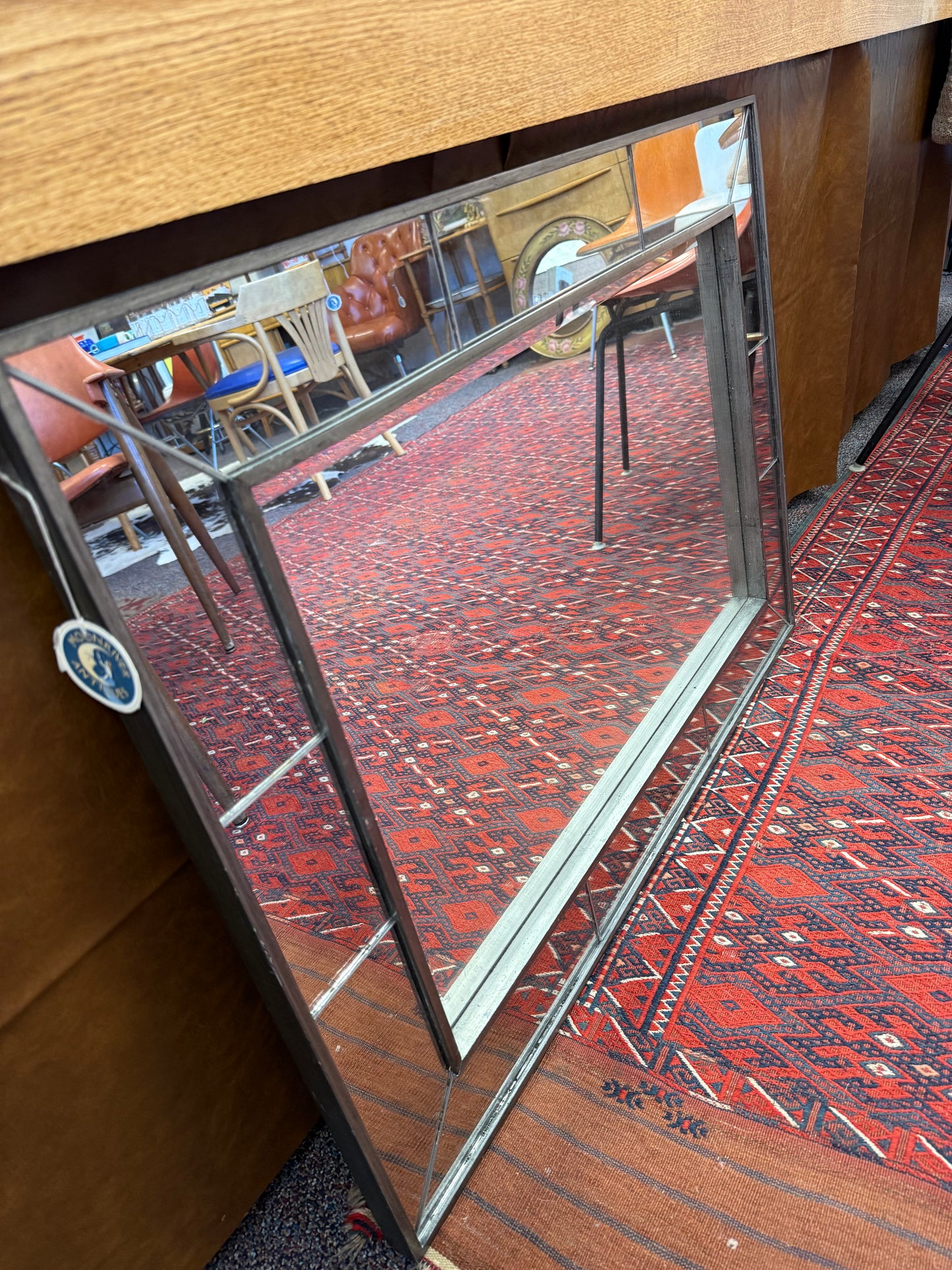 Mirror w/Silver Trim