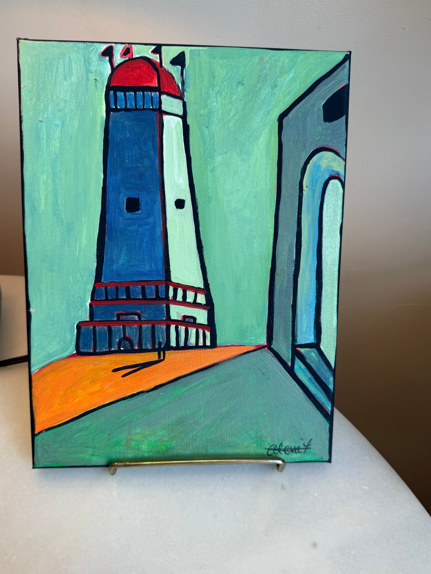 Blockprint Original Art