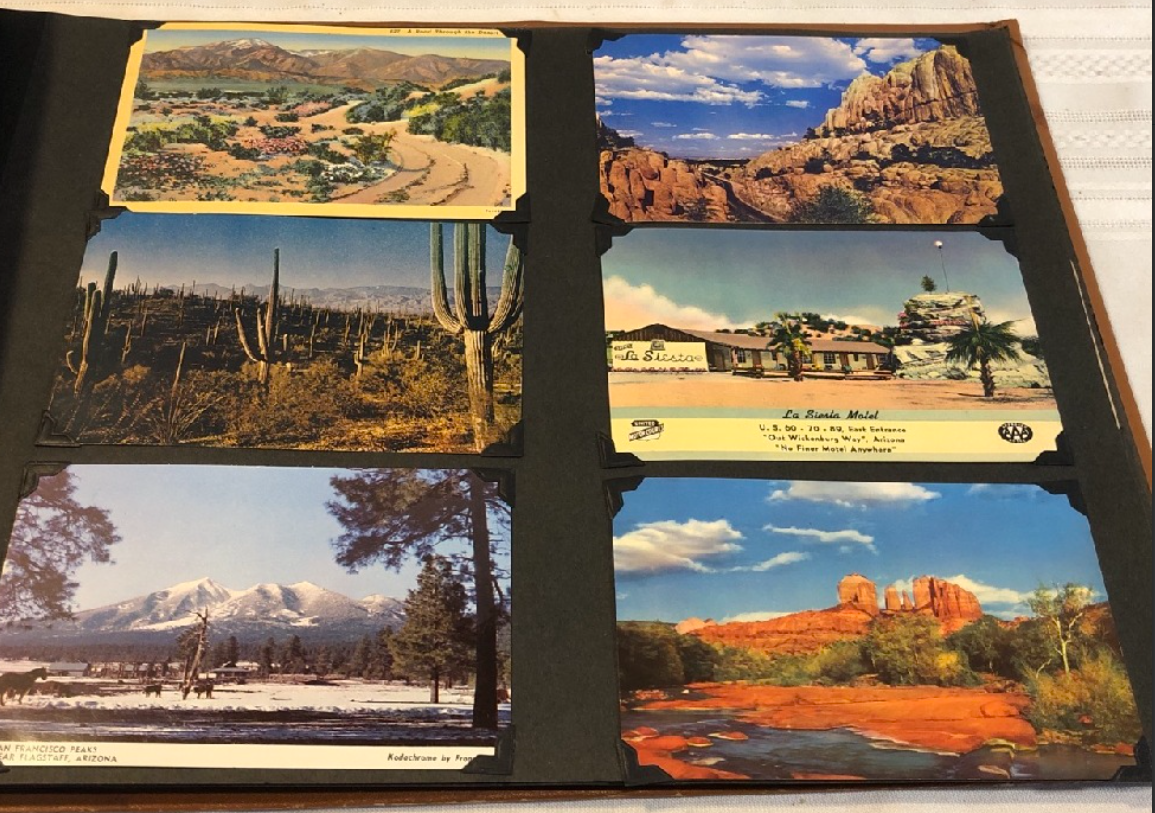 Grand Canyon Album w/Vintage Postcards