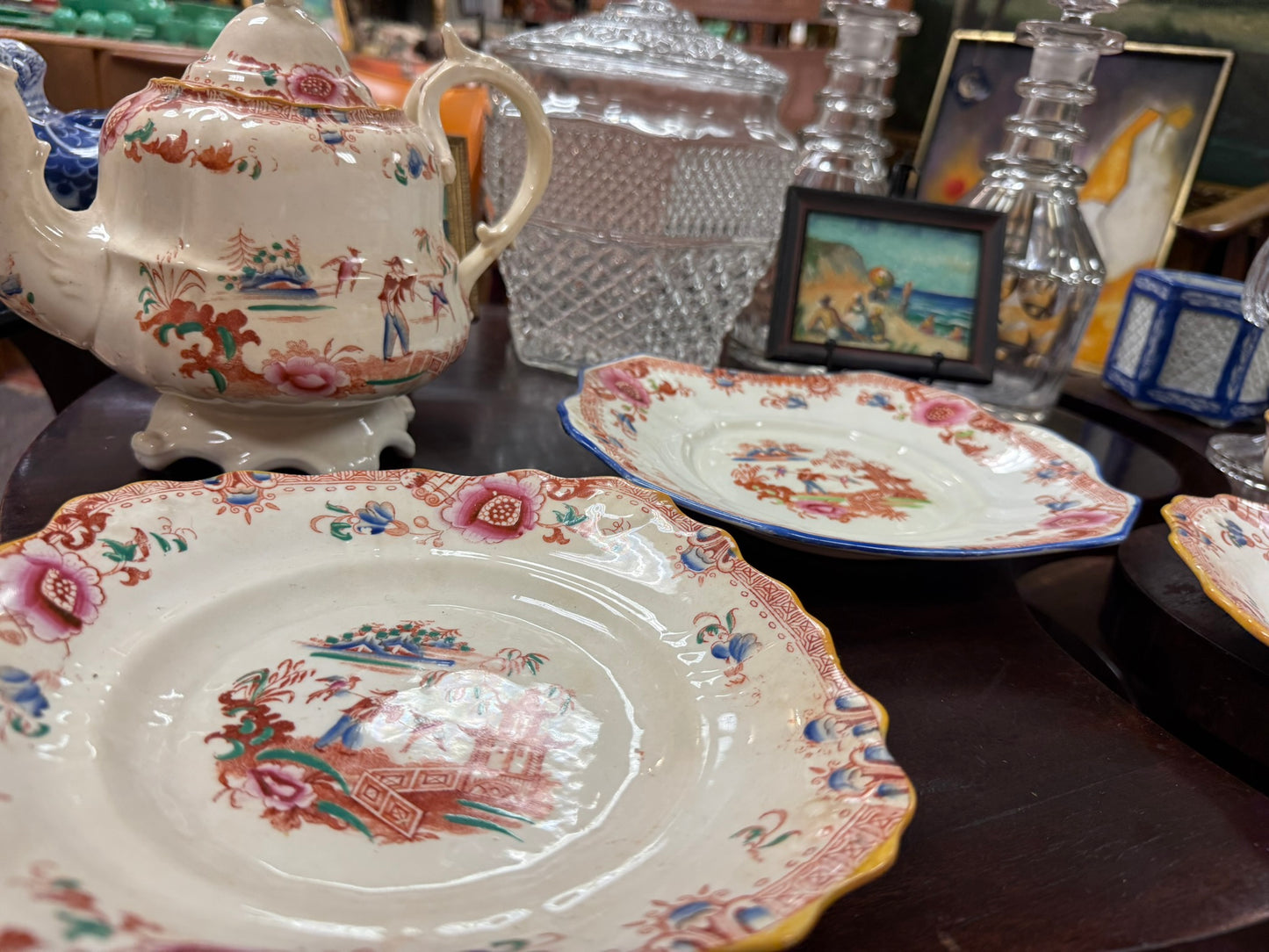 Dinner Plate - Hilditch Porcelian 1830s