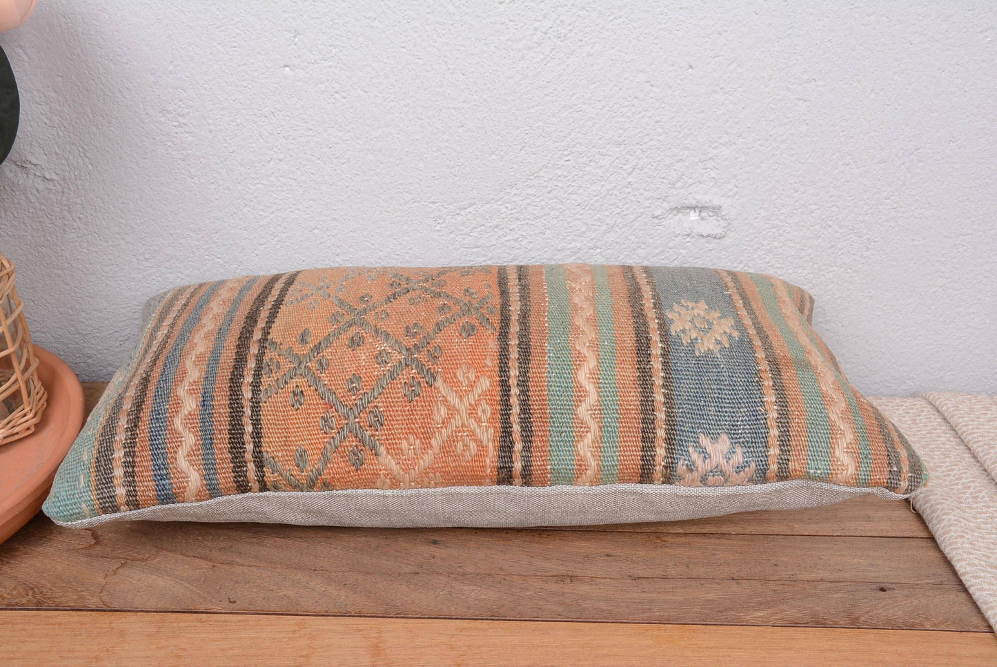 Boho Vintage Kilim Throw Pillow Sham Cover Handmade