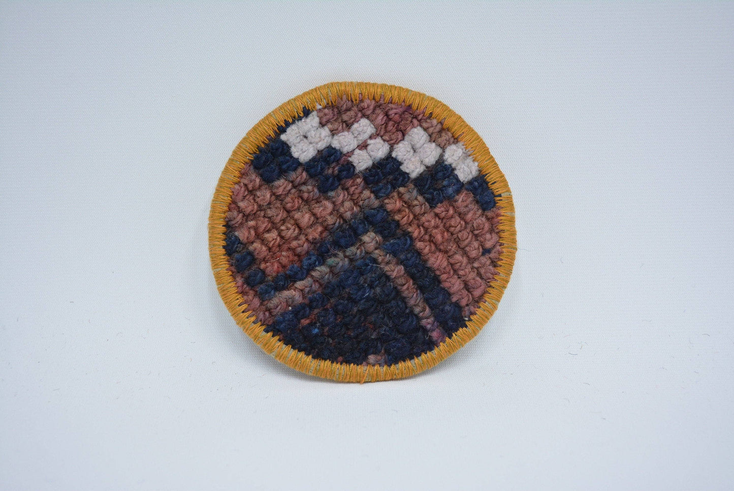 Kilim Oriental Rug Coaster Set, Non Slip, Vintage Style