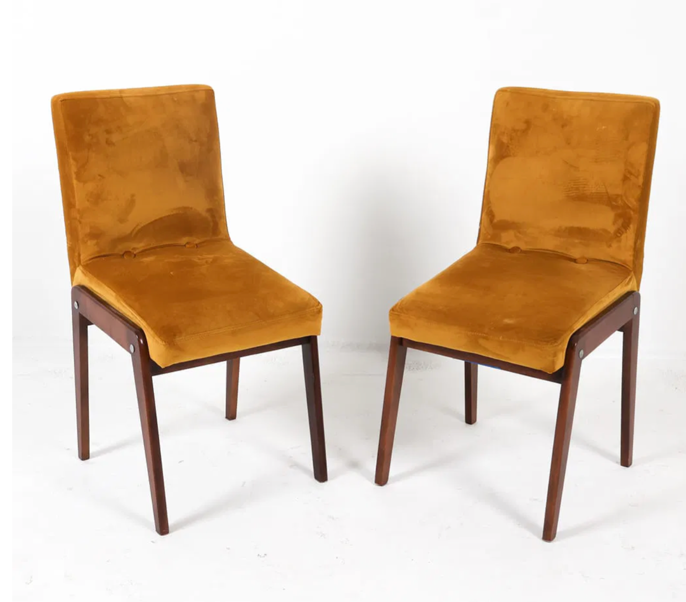 JOZEF CHIEROWSKI "AGA" SIDE CHAIRS (set of 2)