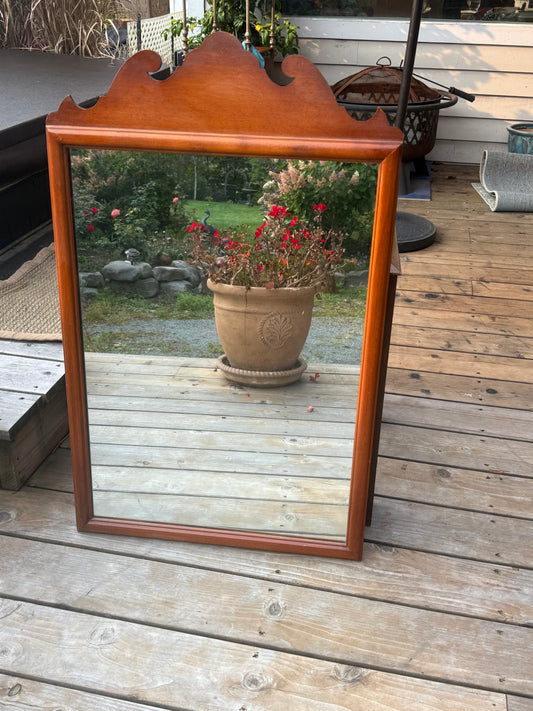Wooden Framed Mirror