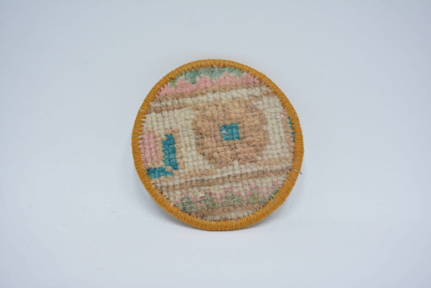 Handmade Kilim Coaster Set for Her - Ethnic & Vintage Style