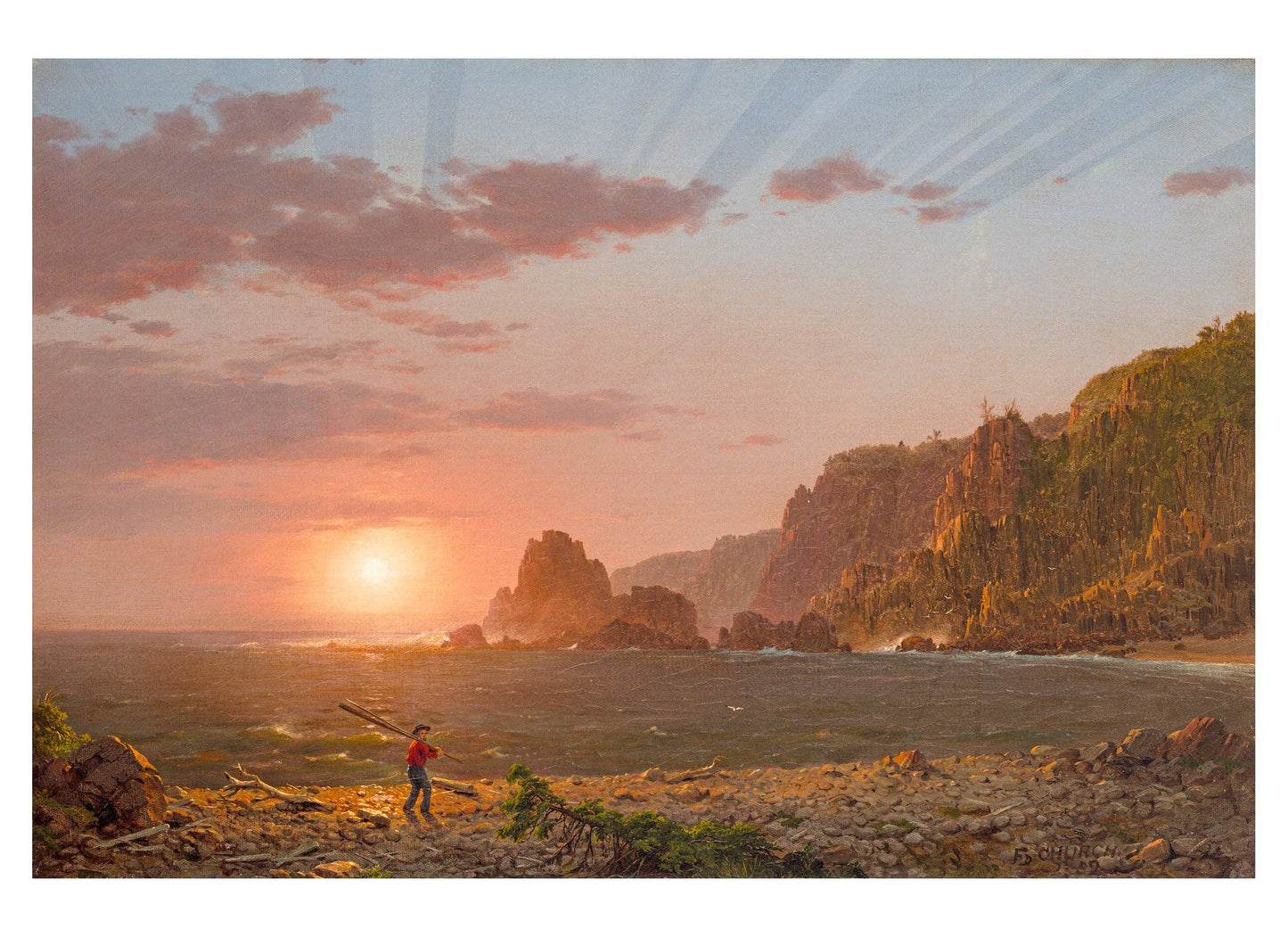 Hudson River School Paintings Book of Postcards