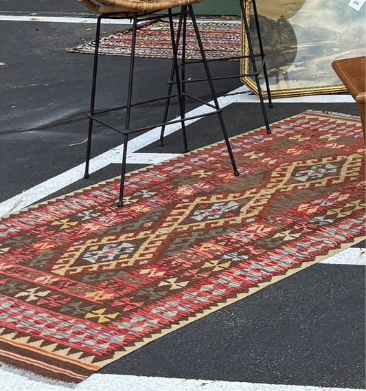 Kilim Rug 7 by 5'2" Browns