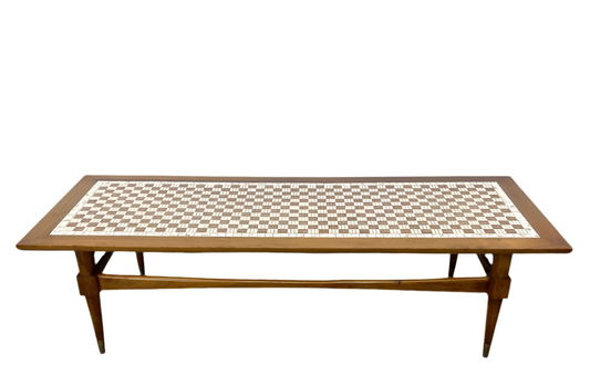 MCM Tile Top Coffee Table