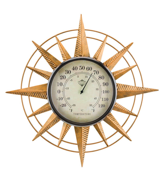 Thermometer Wall Decor - Compass
