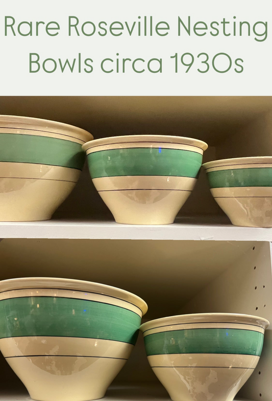 Roseville Nesting Bowls