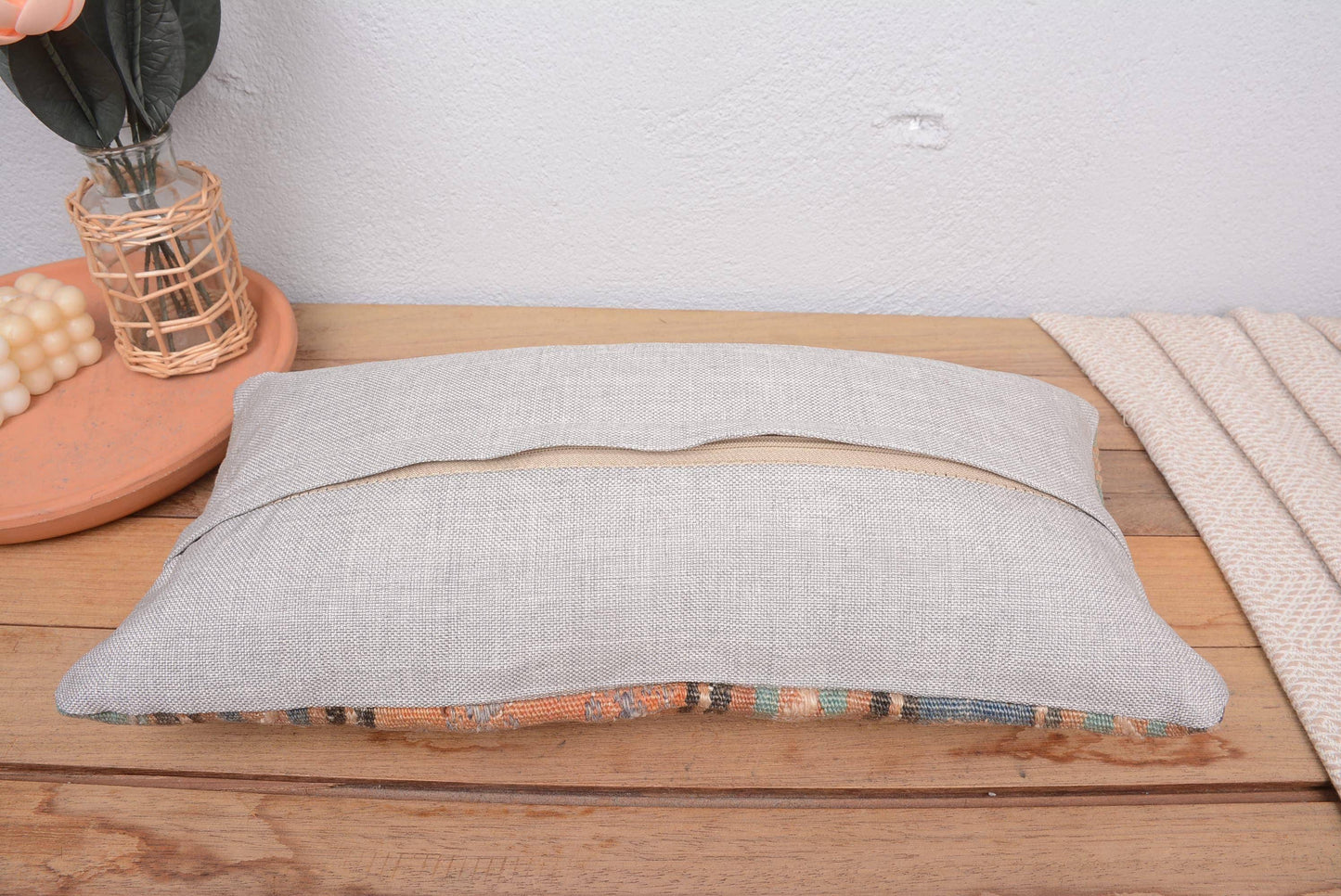 Boho Vintage Kilim Throw Pillow Sham Cover Handmade
