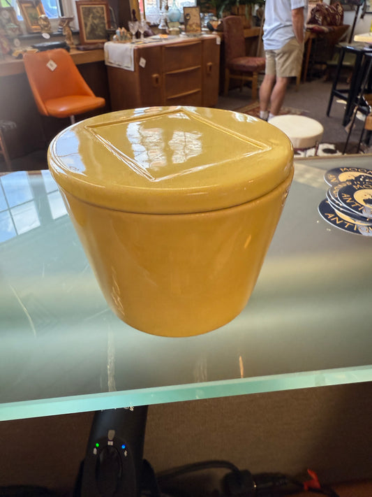 Kraft Yellow Ceramic Container (Large)