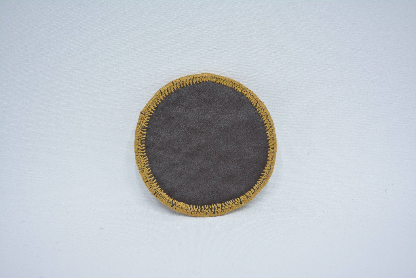 Round Vintage Tribal Rug Coaster Set, Non Slip, Washable