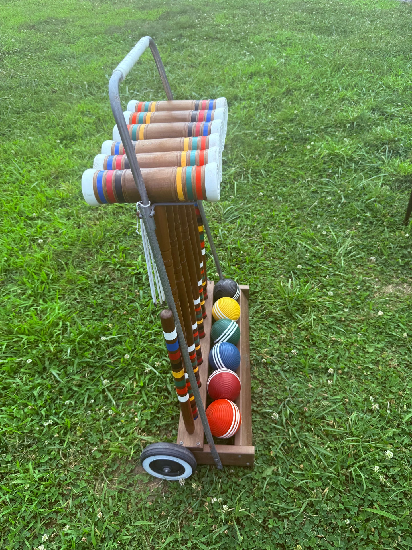 Vintage Croquet Set