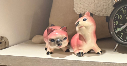 Salt & Pepper Shakers (pigs)