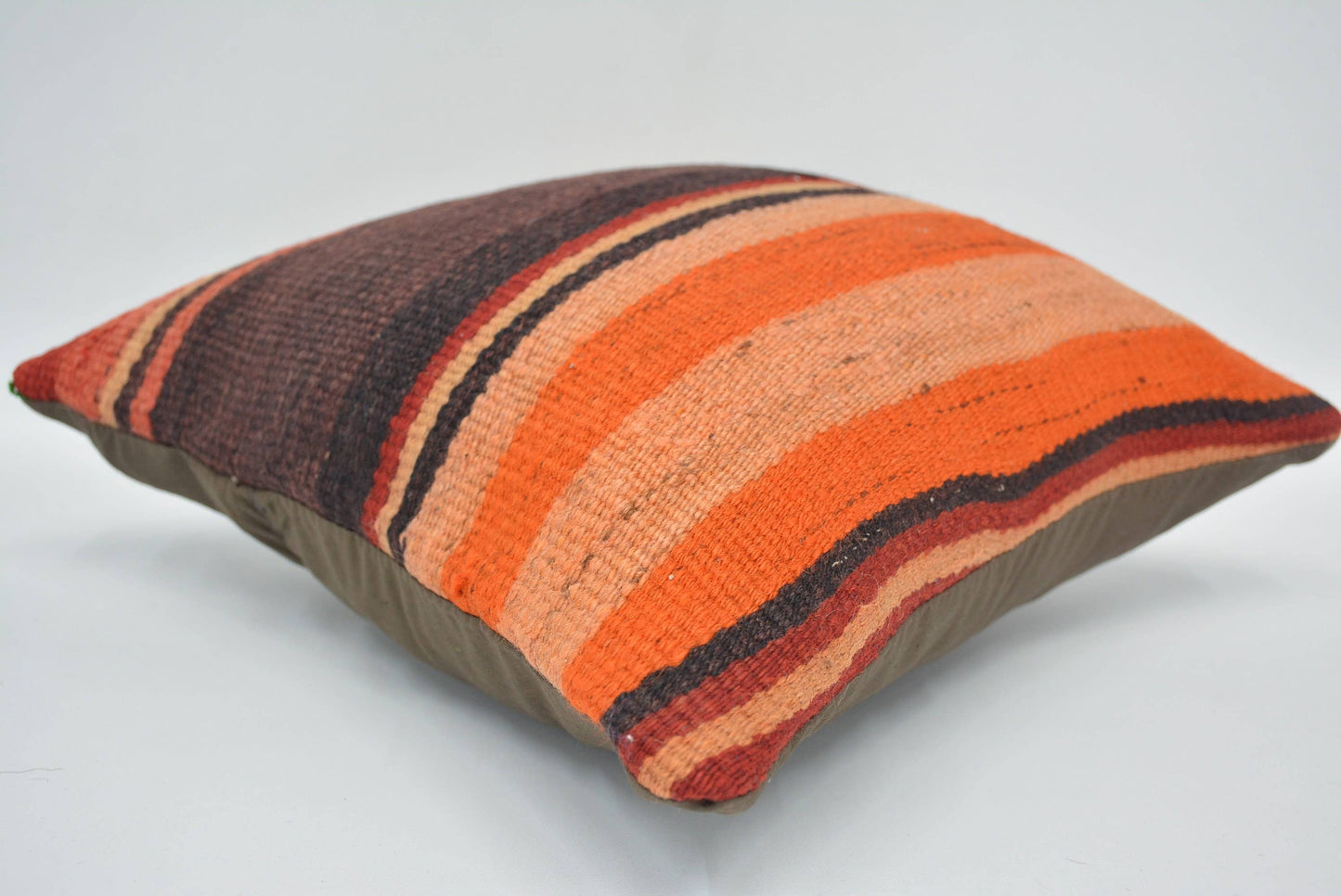 Kilim Bohemian Striped Pattern Throw Pillow Covers 14x14