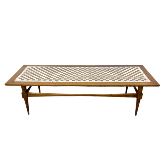 MCM Tile Top Coffee Table