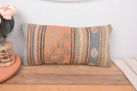 Boho Vintage Kilim Throw Pillow Sham Cover Handmade