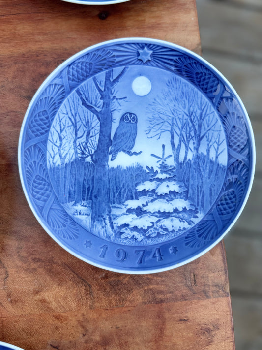 Royal Copenhagen Christmas Plates (Set)