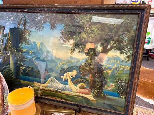 R. Atkinson Fox Love’s Paradise Lithograph