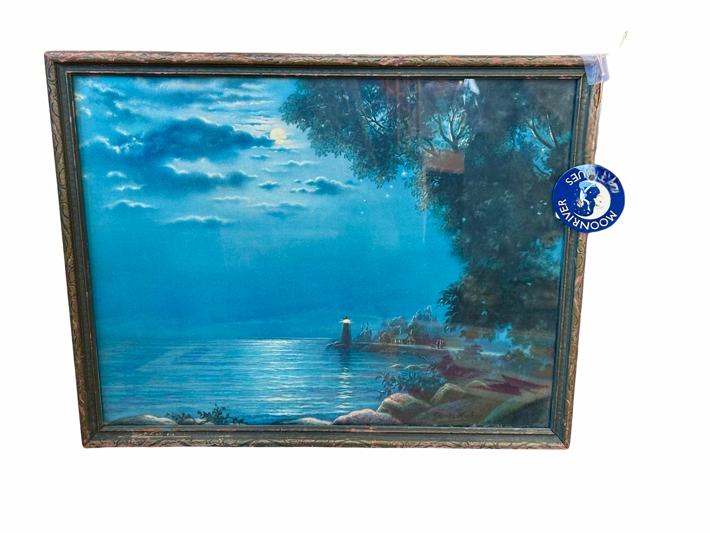 Framed George Hacker  Vintage Print