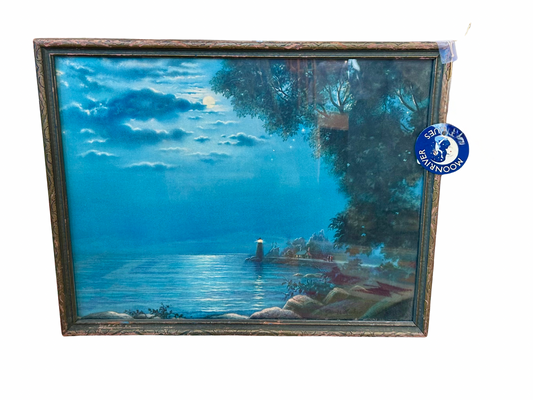 Framed George Hacker  Vintage Print