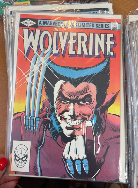 Marvel Comic Books - Wolverine Mini-Series 1982