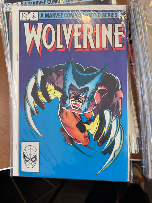 Marvel Comic Books - Wolverine Mini-Series 1982