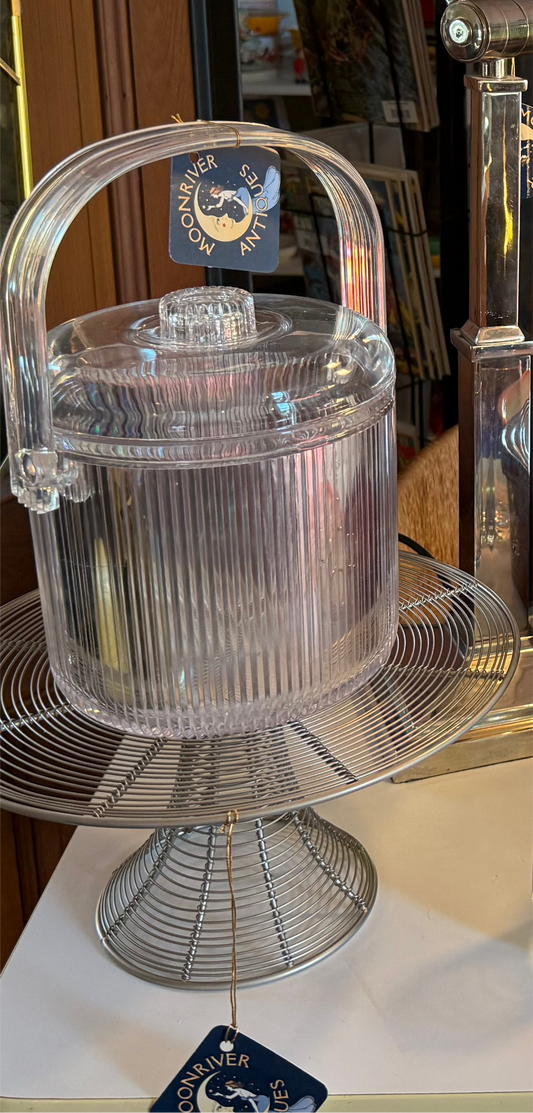 Art Deco Lucite Ice Bucket