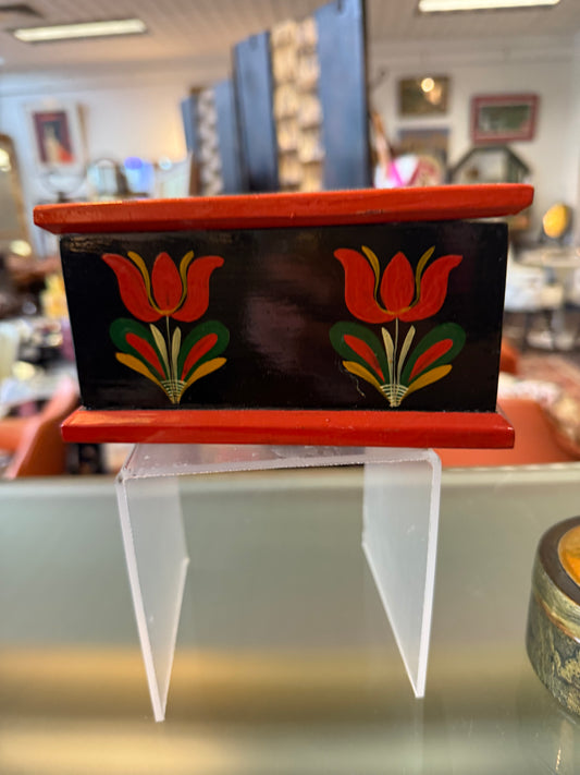 Painted Wooden Box