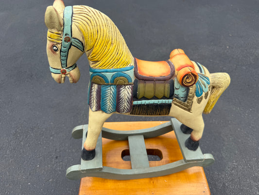 Wooden Rocking Horse