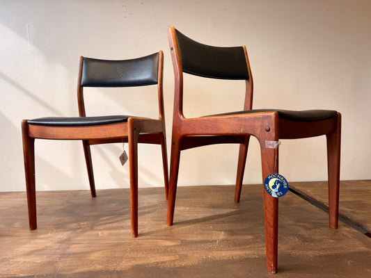 Danish Teak Chairs (PAIR)