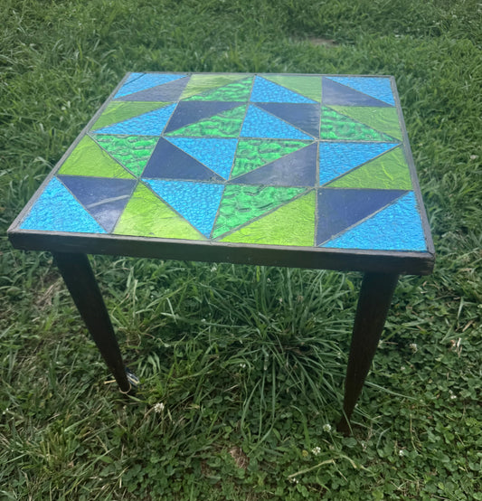 Mid Century Briard Mosaic Table