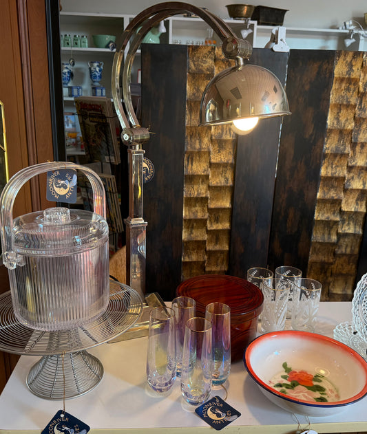 Art Deco Lucite Ice Bucket