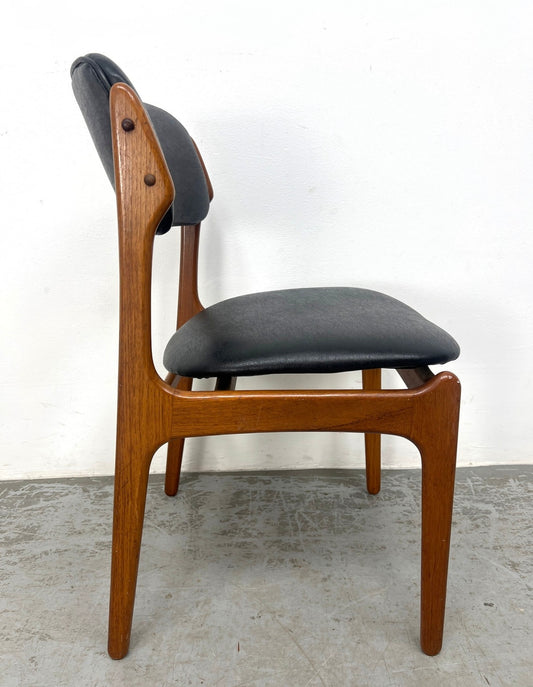 Danish MCM Erik Buch Chairs (PAIR)