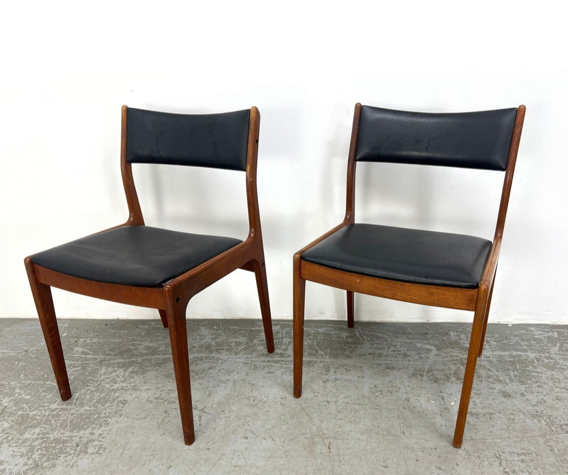 Danish Teak Chairs (PAIR)