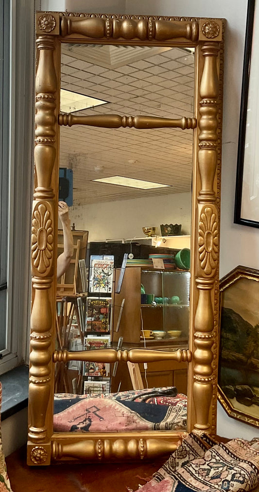 Federal Gold Frame Mirror