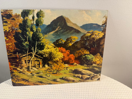 Woodland Retreat Vintage Print
