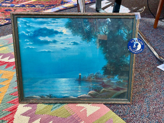 Framed George Hacker  Vintage Print