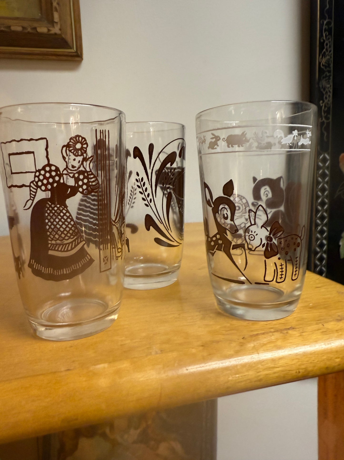 Hazel Atlas Juice Glasses (set of 3)