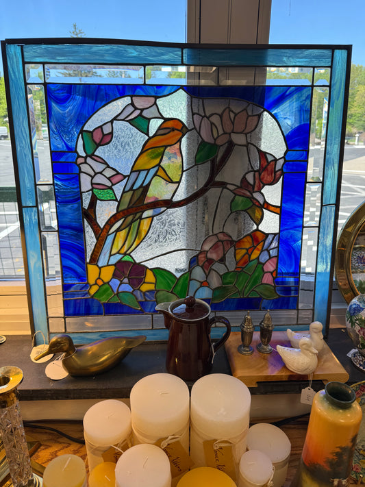 Stained Glass w/ Bird