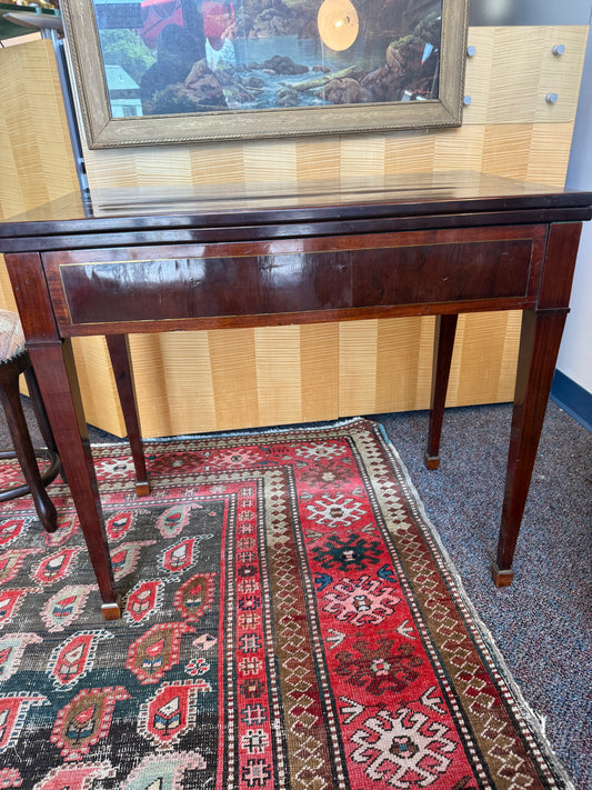 French Mahogany Games Table 1800s